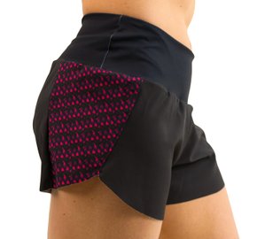 Shorts HUPI Eva Preto/Rosa