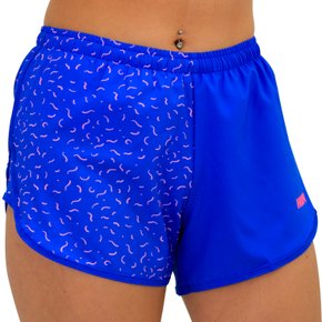 Shorts HUPI Joy Azul e Rosa