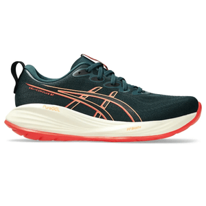 Tênis ASICS GEL-Cumulus 27 Masculino Verde/Laranja