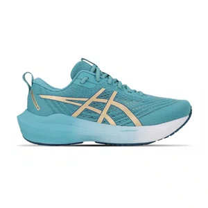 Tênis ASICS GEL-Nagoya 8 Feminino Azul/Dourado