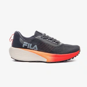 Tênis Fila Skywind Masculino Preto e Laranja