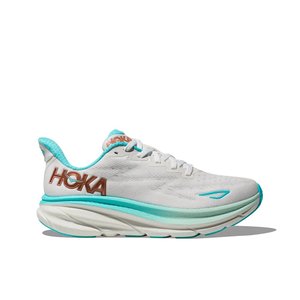 Tênis Hoka Clifton 9 Branco/Azul Feminino