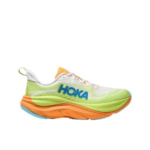 Tênis Hoka Skyflow Feminino Verde/Laranja