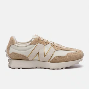Tênis New Balance 327v1 Feminino Bege/Dourado