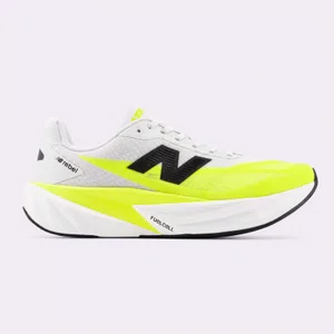 Tênis New Balance FuelCell Rebel v5 Masculino Gelo e Verde Neon