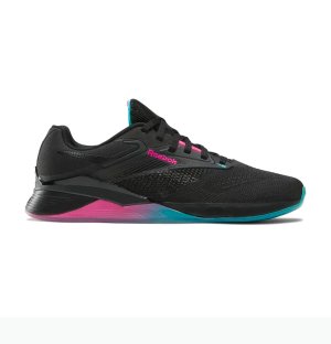 Tênis Reebok Nano X4 Feminino Preto Rosa Azul