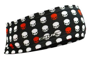 Testeira HUPI Headband Bandana Caveira