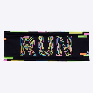 Testeira HUPI HeadBand Run Color - Preta