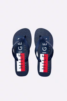 Chinelo Tommy Hilfiger Beach Azul Marinho