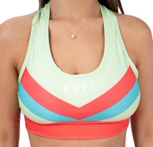 Top HUPI Annie Verde/tangerine