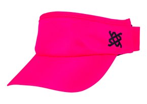 Viseira HUPI Rosa Neon Liso