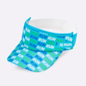 Viseira HUPI Run Loop Azul e Verde