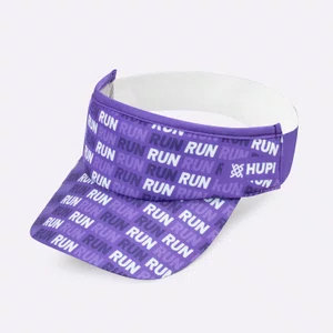 Viseira HUPI Run Loop Roxo e Branco