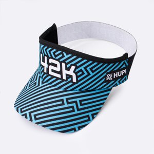 Viseira para Corrida HUPI 42k Grids Azul
