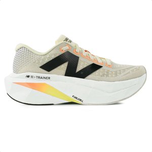 Tênis New Balance FuelCell Supercomp Trainer v3 Bege/Preto Feminino