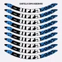 Adesivos HUPI Urra Aro 26 Preto e Azul