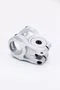 Avanço Suporte Guidão HUPI Strip 31.8mm 35mm  - Prata