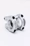 Avanço Suporte Guidão HUPI Strip 31.8mm 35mm  - Prata