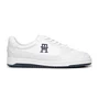 Tênis Tommy Hilfiger Basket 2C Mix Suede LTH Masculino Branco