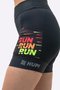 Bermuda Compressão Feminina HUPI Curta Run Run Run