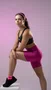 Bermuda Fitness Feminina HUPI Color Rosa