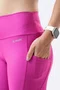 Bermuda Fitness Feminina HUPI Color Rosa