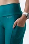Bermuda Fitness Feminina HUPI Color Verde