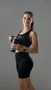 Bermuda Fitness Feminina HUPI Diversit Preto