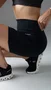 Bermuda Fitness Feminina HUPI Diversit Preto