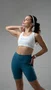 Bermuda Fitness Feminina HUPI Eclipse Azul