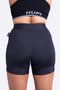 Bermuda para Corrida de Compressao Feminina HUPI Run Curta Pena