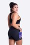Bermuda para Corrida de Compressao Feminina HUPI Run Curta Pena