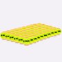 Bola de Beach Tennis HUPI Pro Pack 60 Unidades