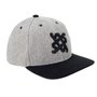 Bone HUPI Am6 Cinza e Preto