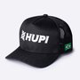 Boné HUPI Emborrachado Preto