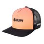 Bone HUPI Trucker Preto/laranja