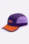 Boné para Corrida HUPI Run Fast Roxo e Laranja