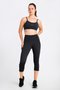 Calça Legging HUPI Bella Curta Feminina Preto