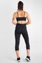 Calça Legging HUPI Bella Curta Feminina Preto