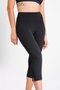 Calça Legging HUPI Bella Curta Feminina Preto