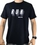 Camiseta Casual HUPI Run Preto