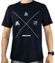 Camiseta Casual HUPI Triathlon Preto