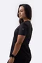 Camiseta Dry fit Feminina Preta HUPI Smart