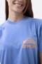 Camiseta HUPI Casual Lilás Mountain