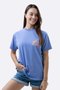 Camiseta HUPI Casual Lilás Mountain