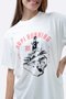 Camiseta HUPI Casual Off White Running