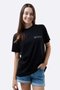 Camiseta HUPI Casual Preta Institucional