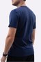 Camiseta Fila Letter Outline Masculina Azul