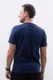 Camiseta Fila Letter Outline Masculina Azul