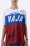Camiseta Masculina HUPI Bike Naja Branco/Azul